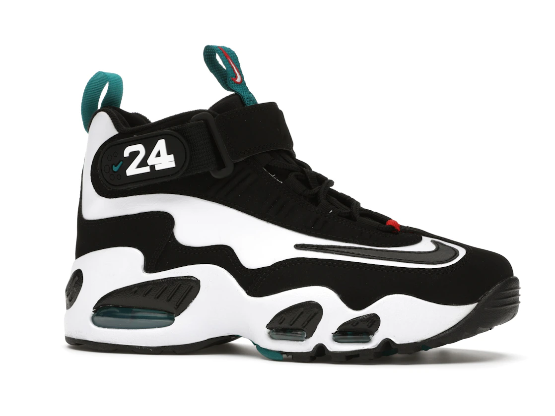 Vue 3 de Nike Air Griffey Max 1 White Freshwater (2021) (GS)