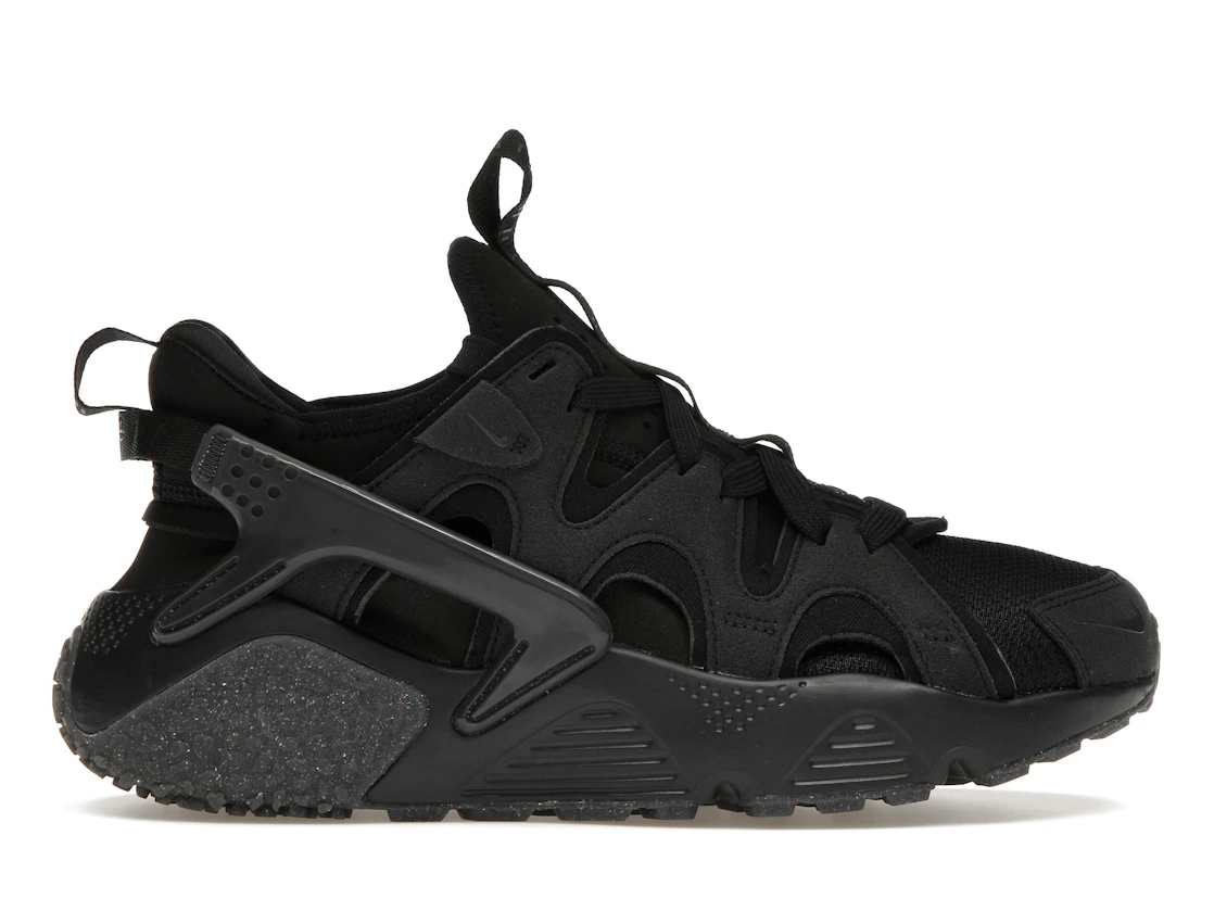Vue 1 de Nike Air Huarache Craft Triple Black 