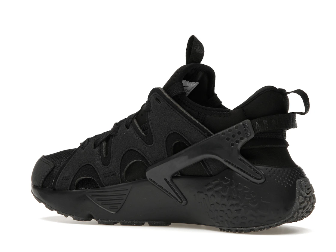 Vue 22 de Nike Air Huarache Craft Triple Black 