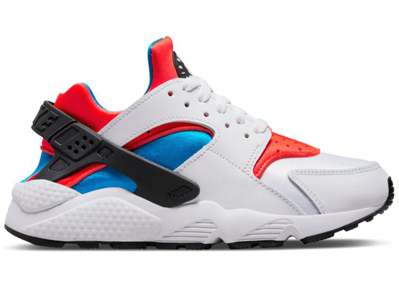 Nike Air Huarache White Bright Crimson 