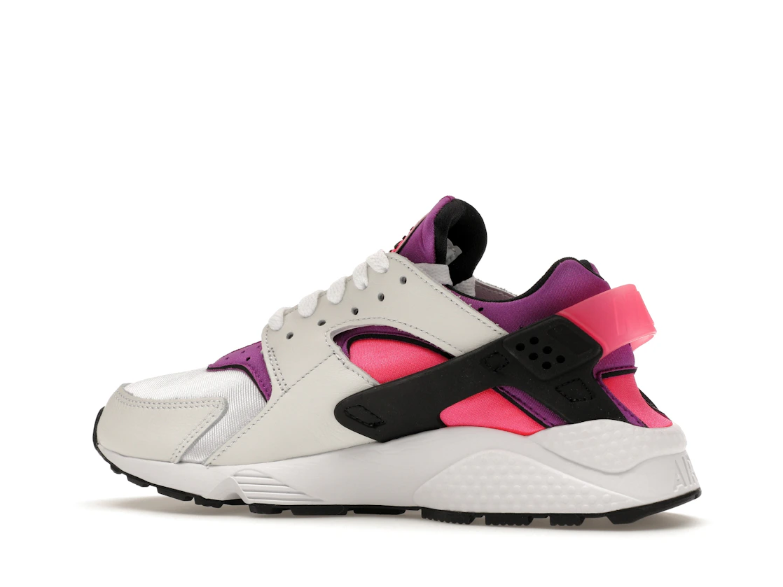 Vue 21 de Nike Air Huarache White Hyper Pink 