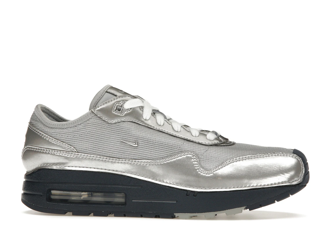 Vue 2 de Nike Air Max 1 '86 Jacquemus Silver 