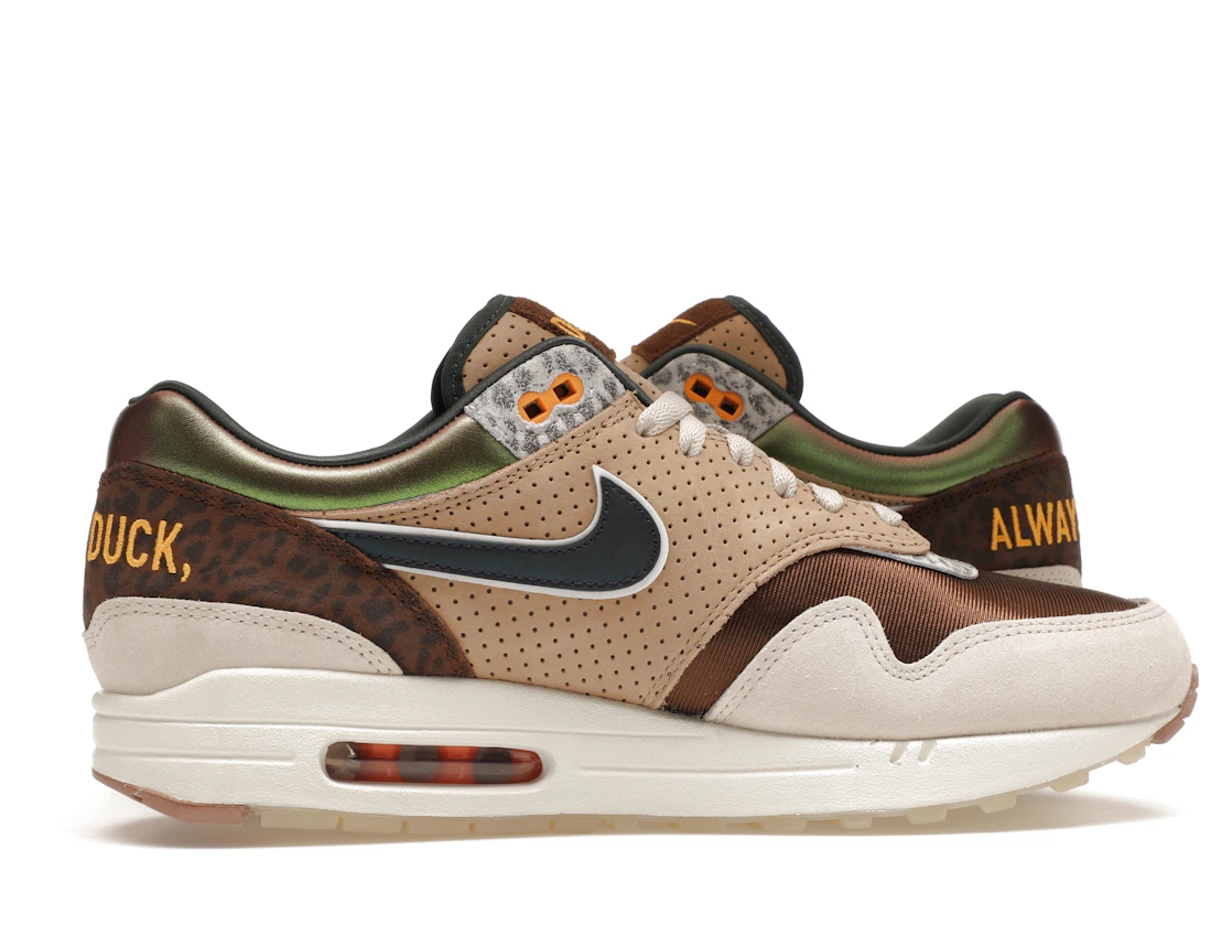 Vue 18 de Nike Air Max 1 '87 Premium University of Oregon PE (2024)