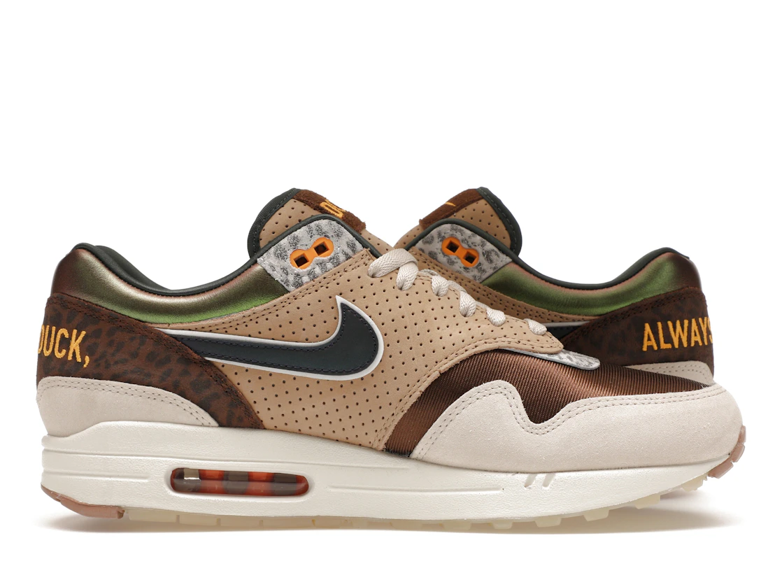 Vue 19 de Nike Air Max 1 '87 Premium University of Oregon PE (2024)