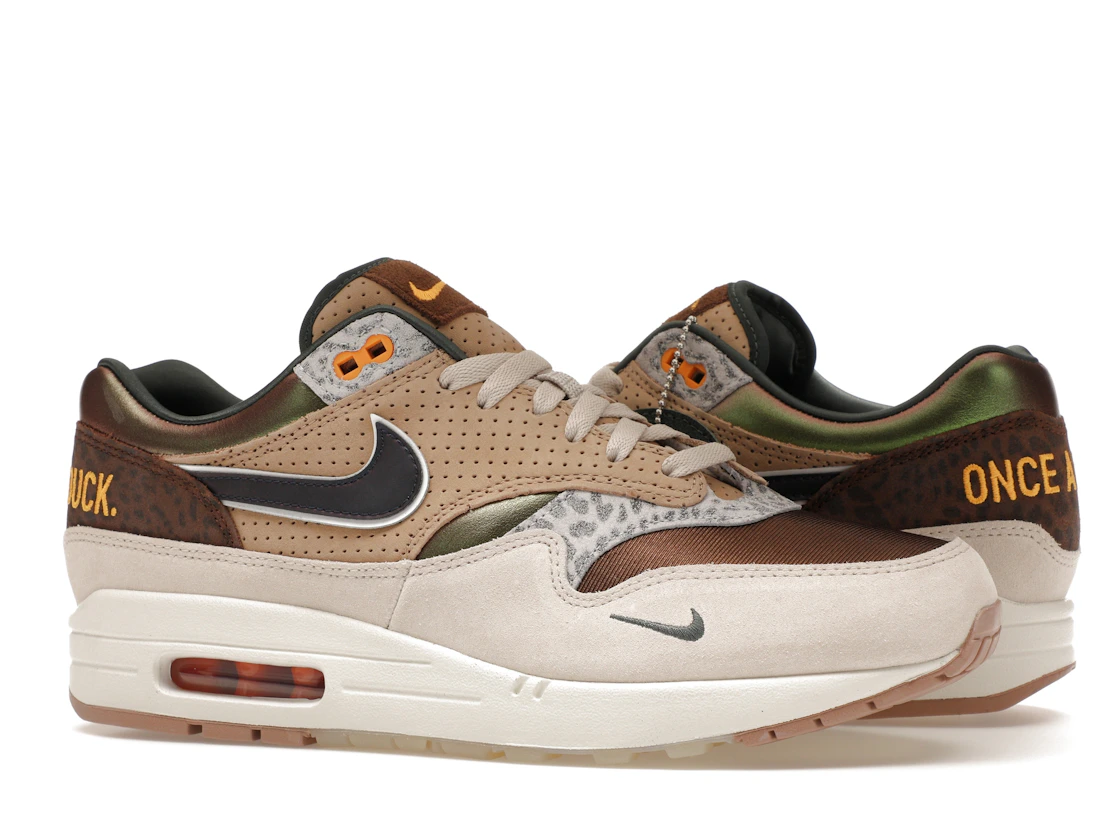 Vue 3 de Nike Air Max 1 '87 Premium University of Oregon PE (2024)