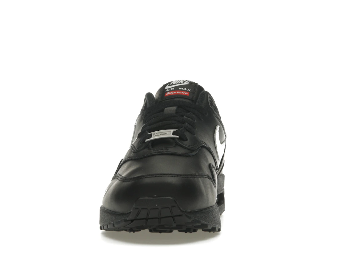 Vue 11 de Nike Air Max 1 '87 SP Supreme Black White