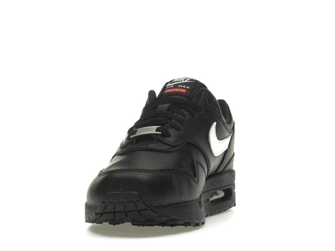 Vue 12 de Nike Air Max 1 '87 SP Supreme Black White