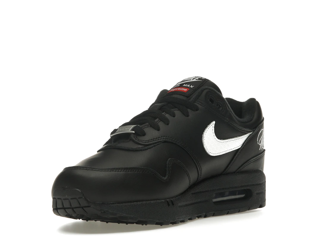 Vue 14 de Nike Air Max 1 '87 SP Supreme Black White