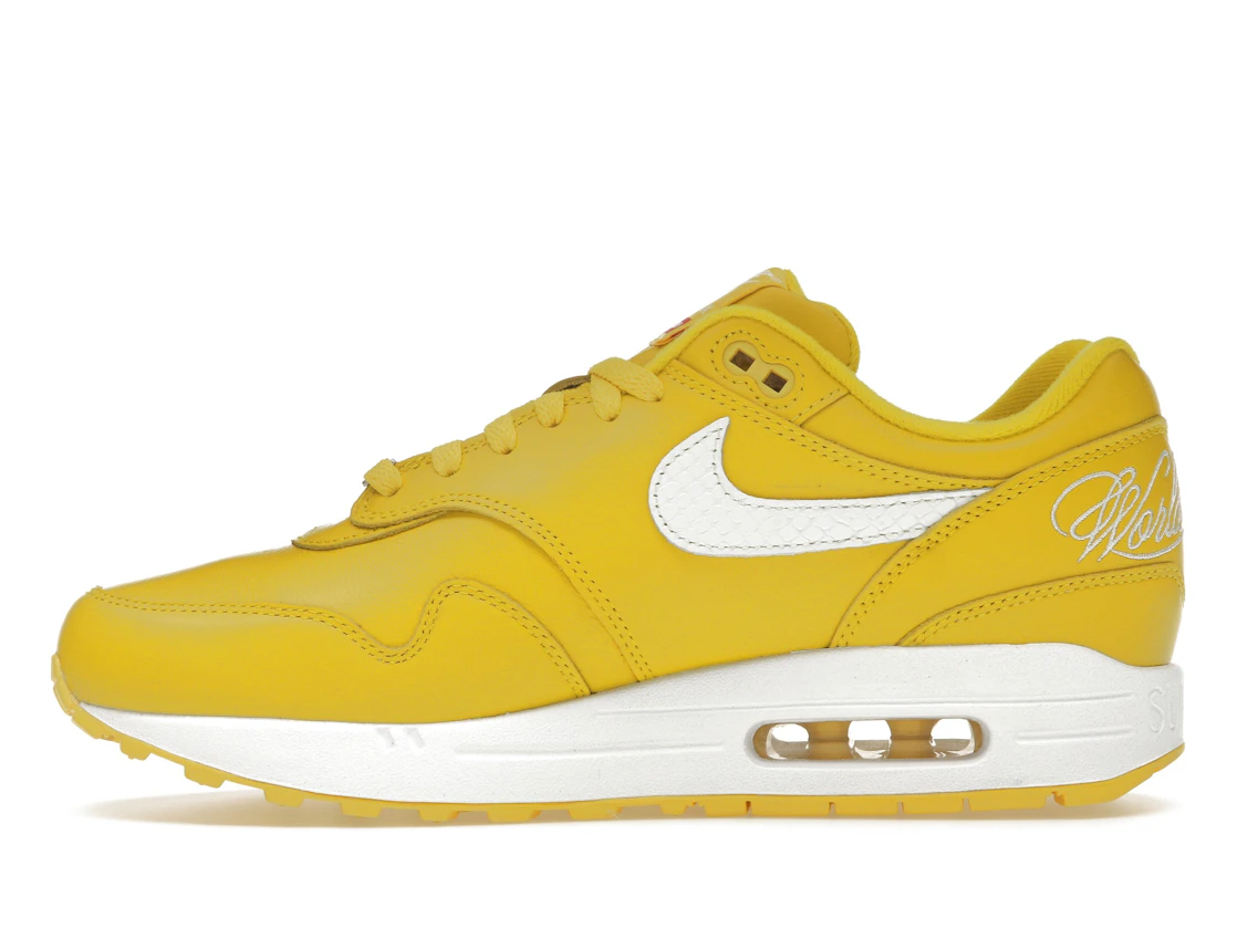 Vue 19 de Nike Air Max 1 '87 SP Supreme Speed Yellow