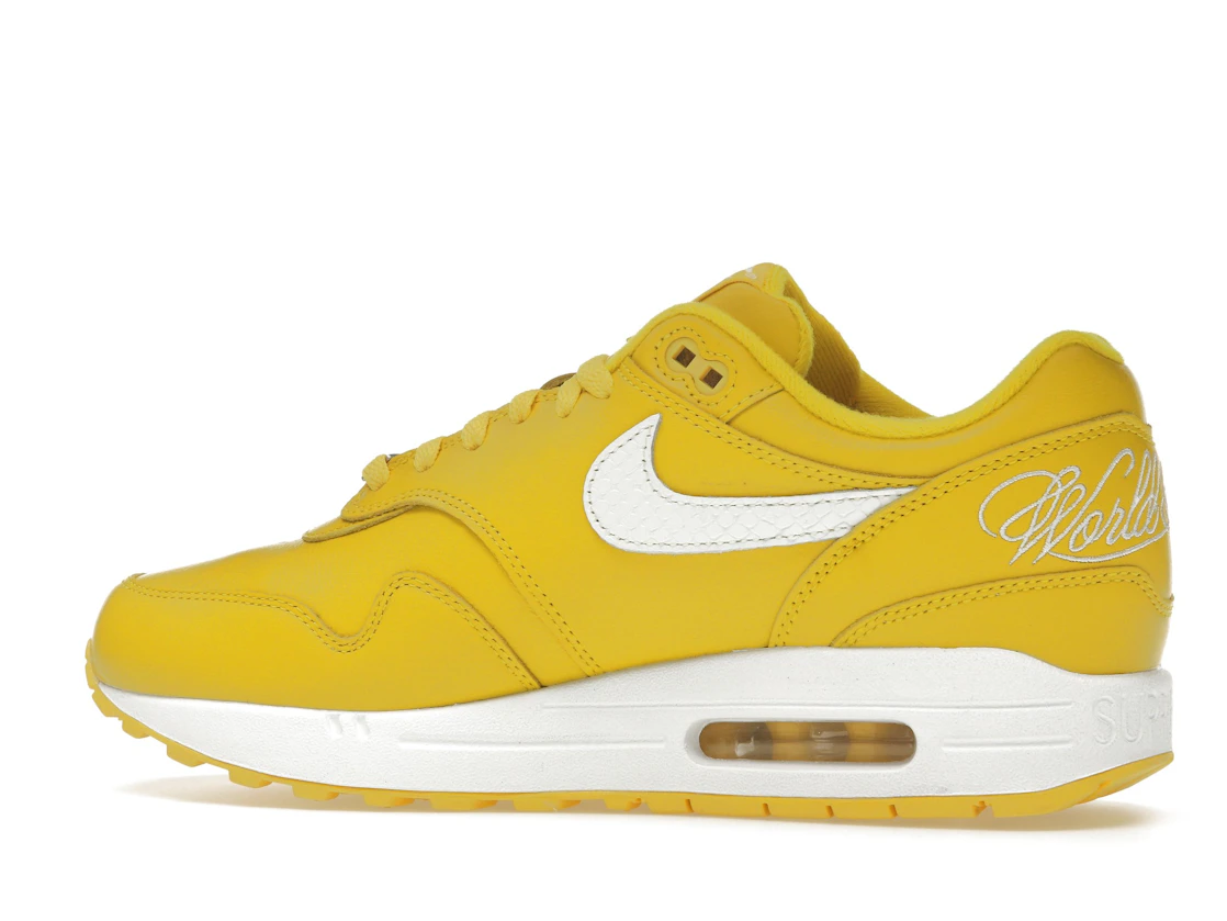 Vue 21 de Nike Air Max 1 '87 SP Supreme Speed Yellow