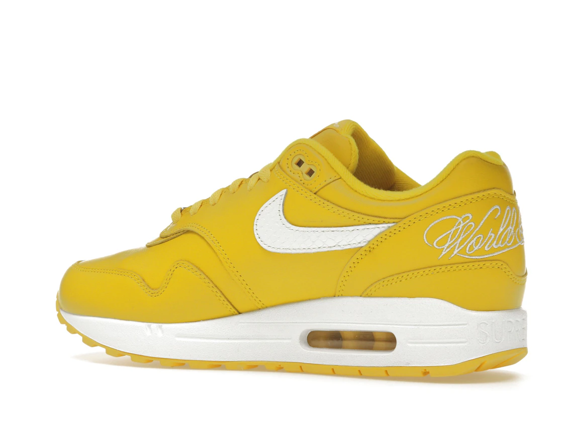 Vue 22 de Nike Air Max 1 '87 SP Supreme Speed Yellow