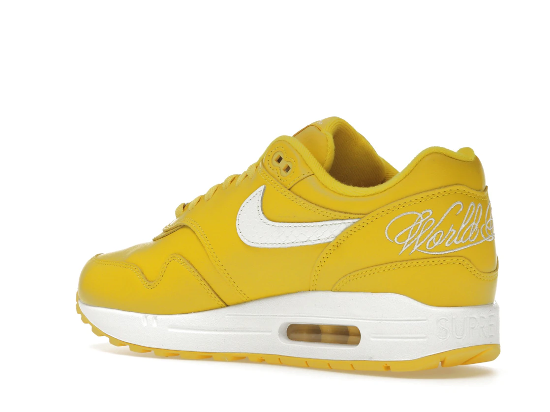 Vue 23 de Nike Air Max 1 '87 SP Supreme Speed Yellow
