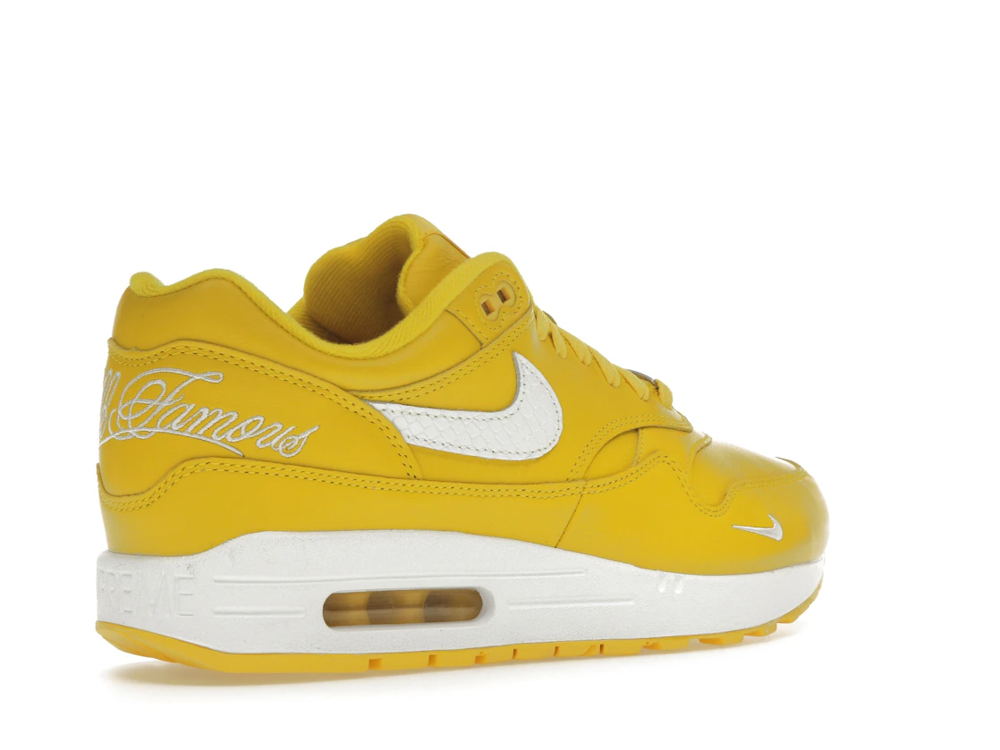 Vue 33 de Nike Air Max 1 '87 SP Supreme Speed Yellow
