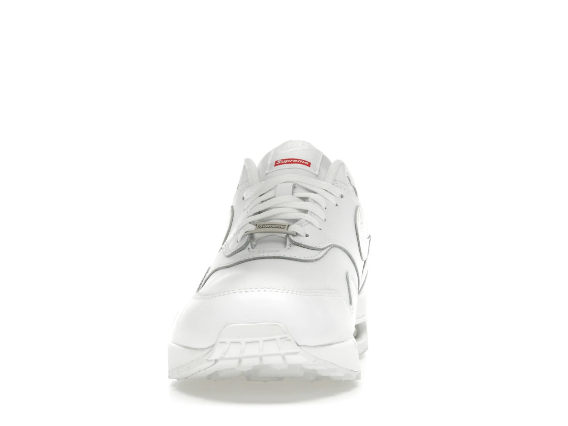 Vue 11 de Nike Air Max 1 '87 SP Supreme Triple White