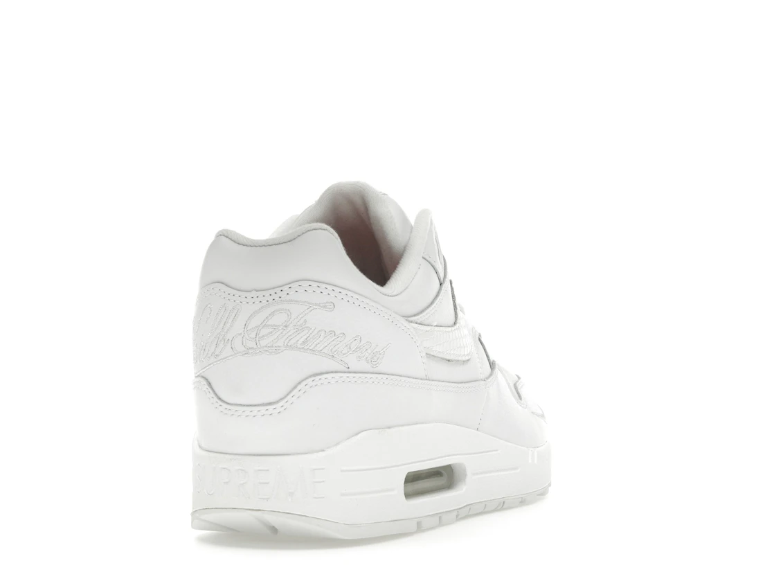 Vue 30 de Nike Air Max 1 '87 SP Supreme Triple White