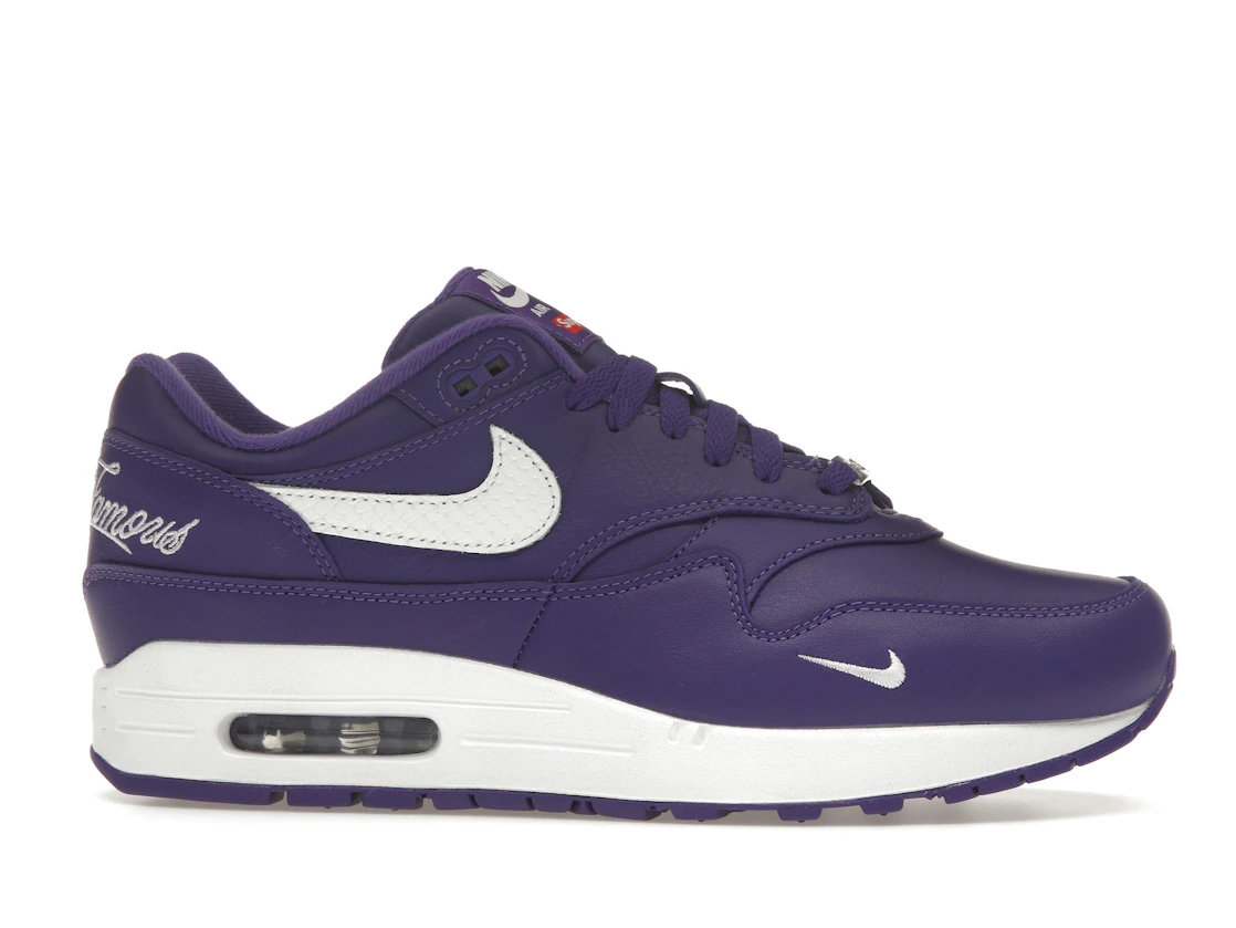 Vue 2 de Nike Air Max 1 '87 SP Supreme Varsity Purple
