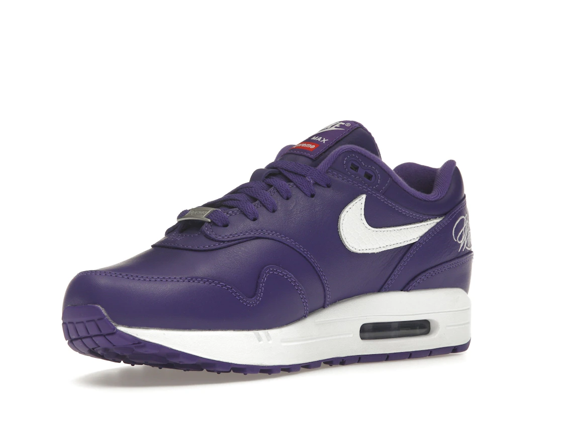 Vue 15 de Nike Air Max 1 '87 SP Supreme Varsity Purple