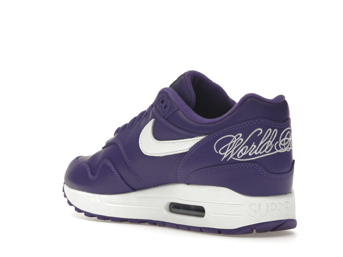 Vue 24 de Nike Air Max 1 '87 SP Supreme Varsity Purple