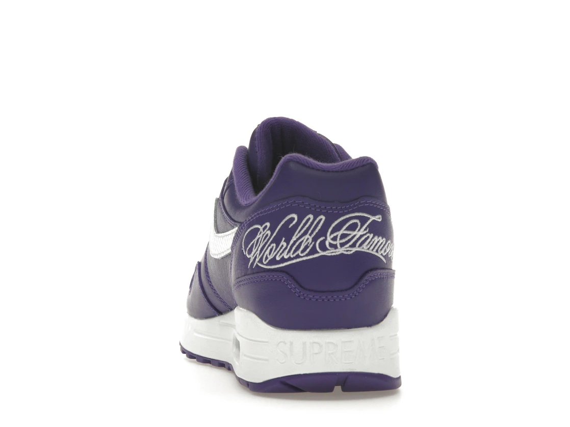 Vue 27 de Nike Air Max 1 '87 SP Supreme Varsity Purple