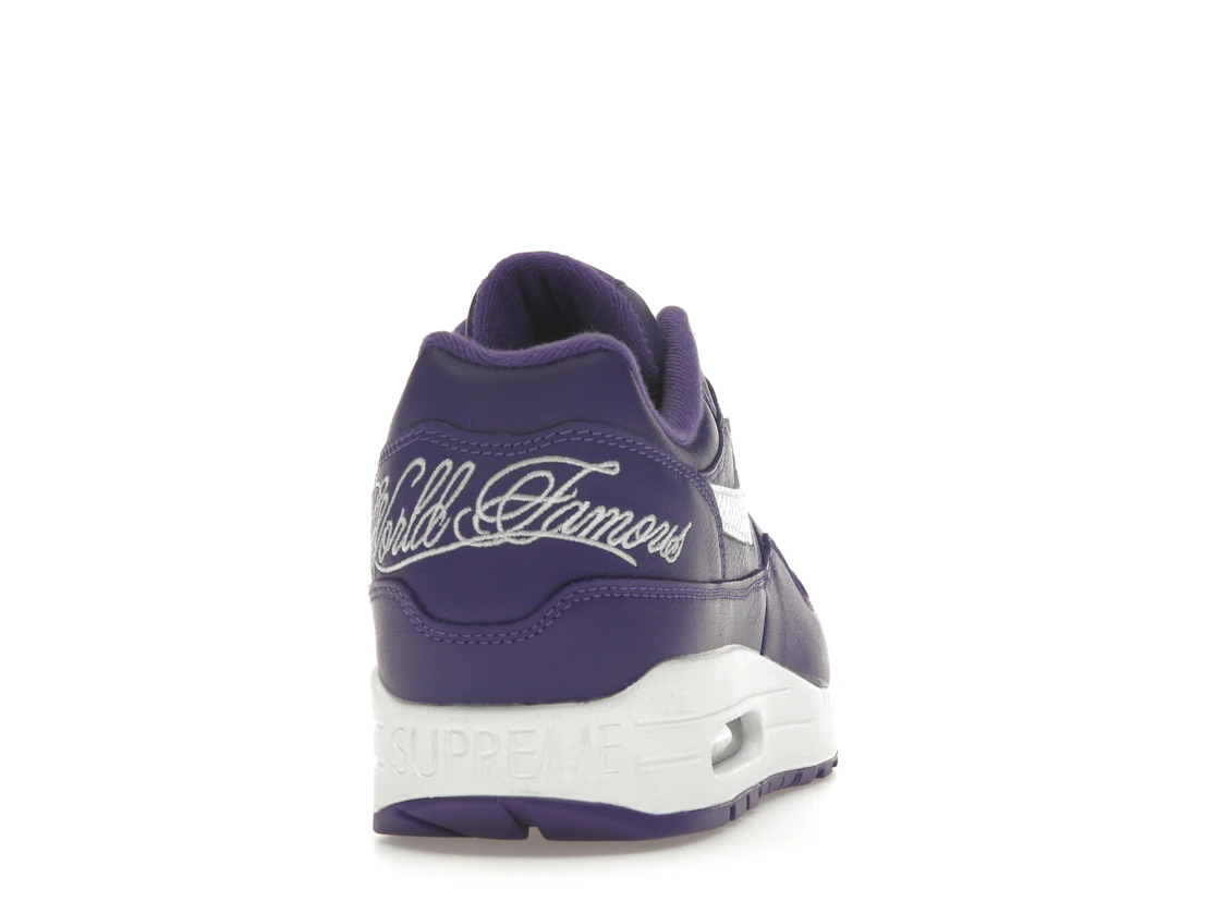 Vue 29 de Nike Air Max 1 '87 SP Supreme Varsity Purple