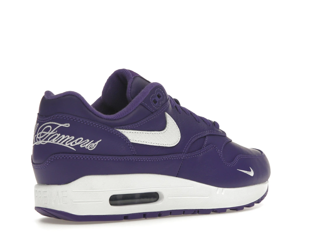 Vue 33 de Nike Air Max 1 '87 SP Supreme Varsity Purple