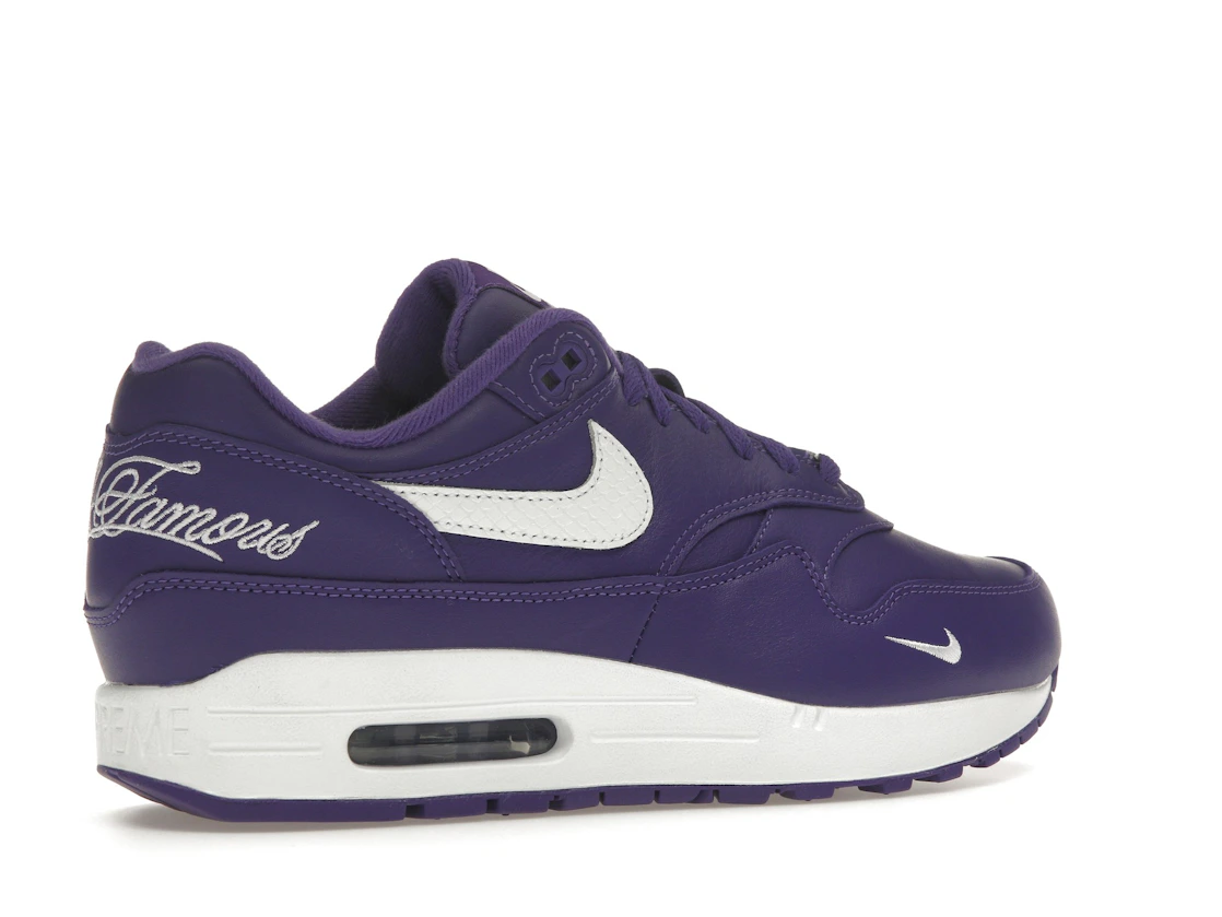 Vue 34 de Nike Air Max 1 '87 SP Supreme Varsity Purple