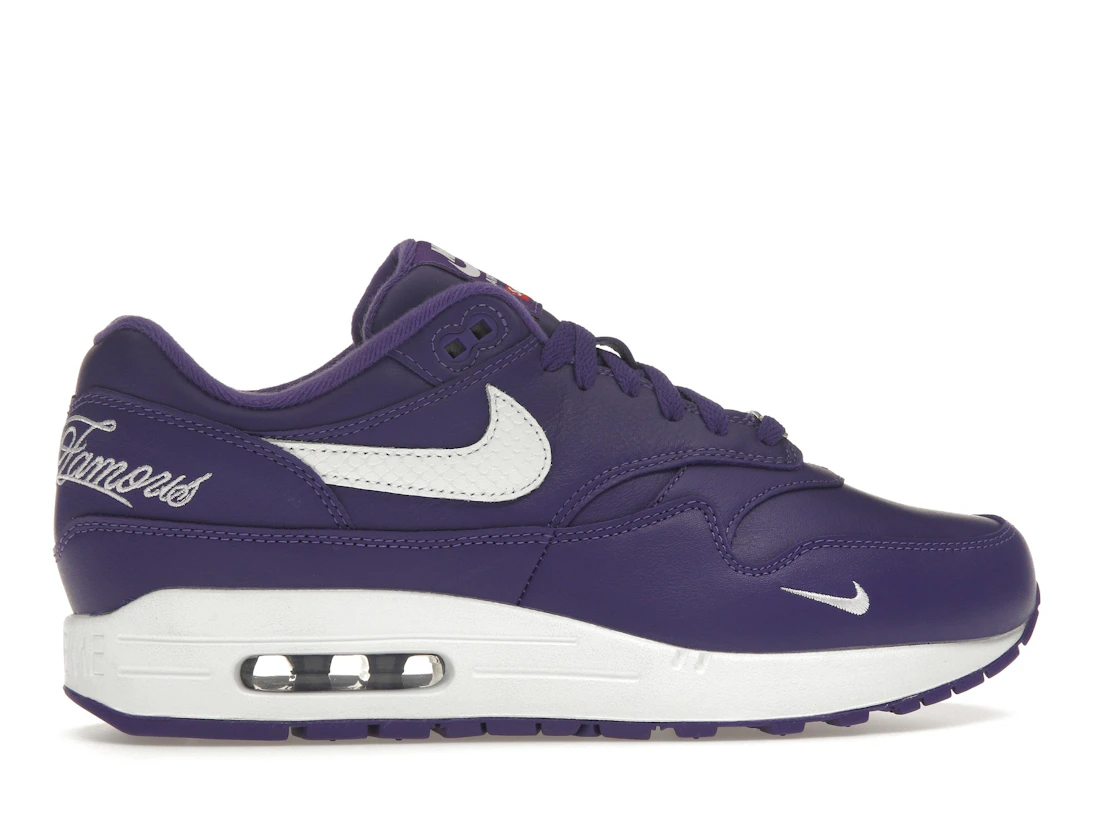 Vue 36 de Nike Air Max 1 '87 SP Supreme Varsity Purple