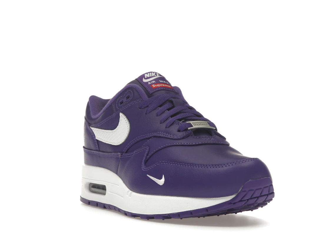 Vue 7 de Nike Air Max 1 '87 SP Supreme Varsity Purple