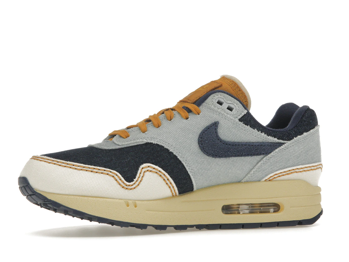Vue 17 de Nike Air Max 1 '87 Denim Aura 