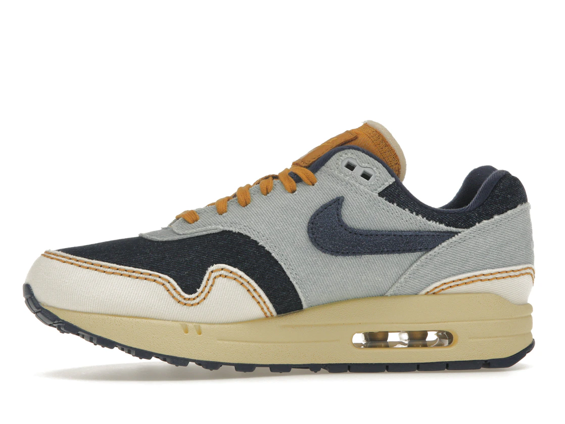 Vue 18 de Nike Air Max 1 '87 Denim Aura 