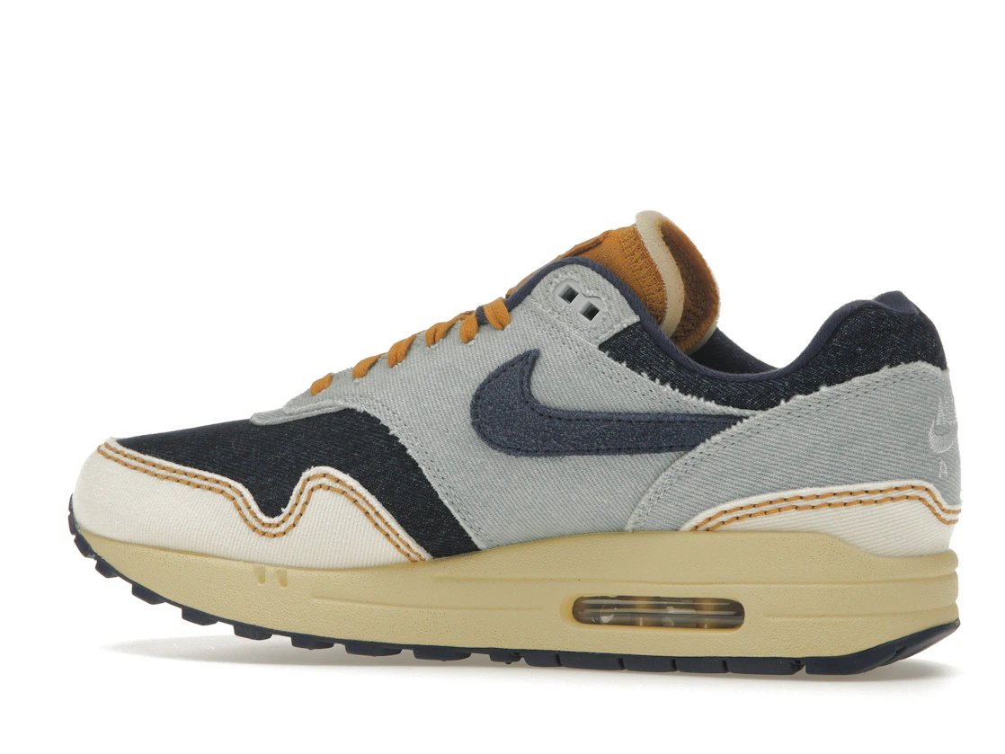 Vue 21 de Nike Air Max 1 '87 Denim Aura 