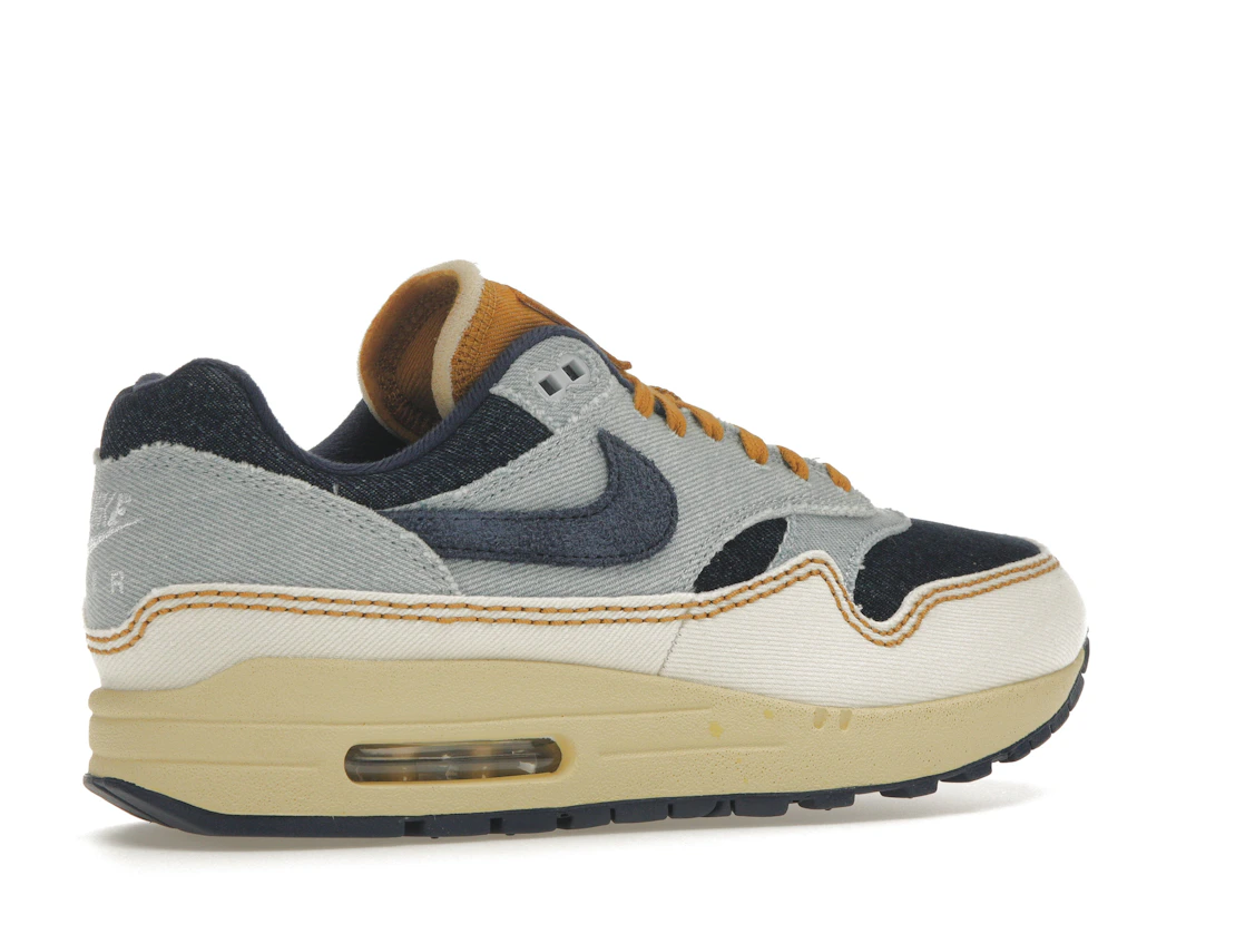 Vue 34 de Nike Air Max 1 '87 Denim Aura 