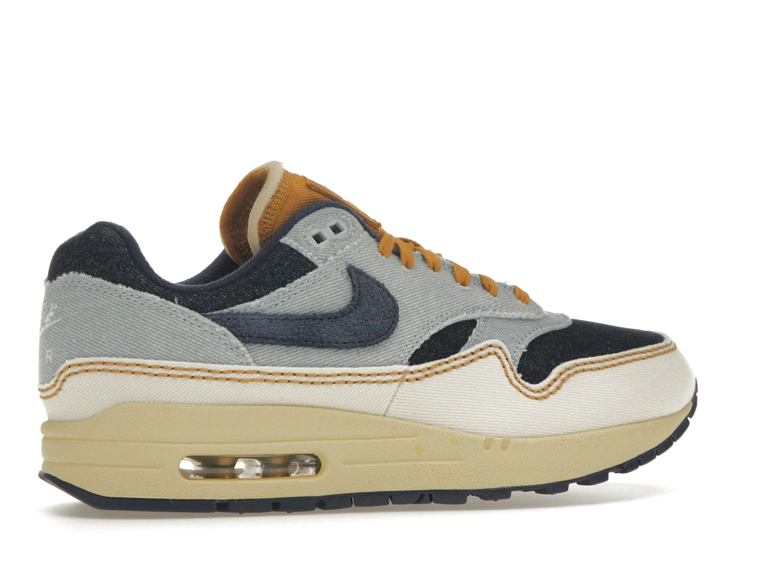 Vue 35 de Nike Air Max 1 '87 Denim Aura 