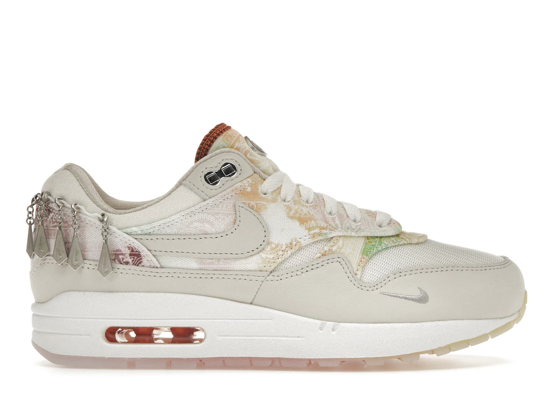 Vue 1 de Nike Air Max 1 '87 Metal Charms Phantom Mint Foam 