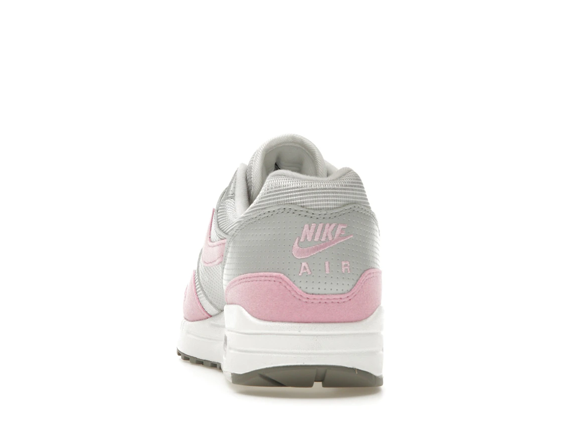 Vue 27 de Nike Air Max 1 '87 Metallic Platinum Pink Rise 