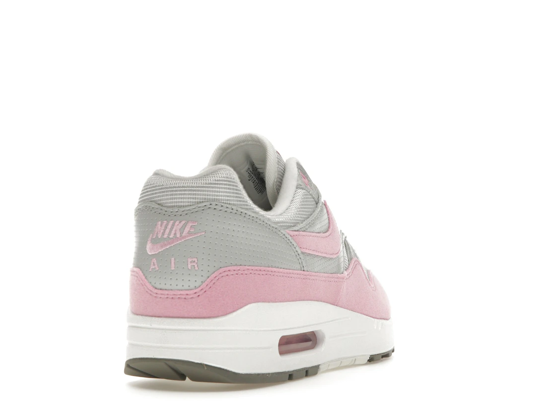 Vue 30 de Nike Air Max 1 '87 Metallic Platinum Pink Rise 