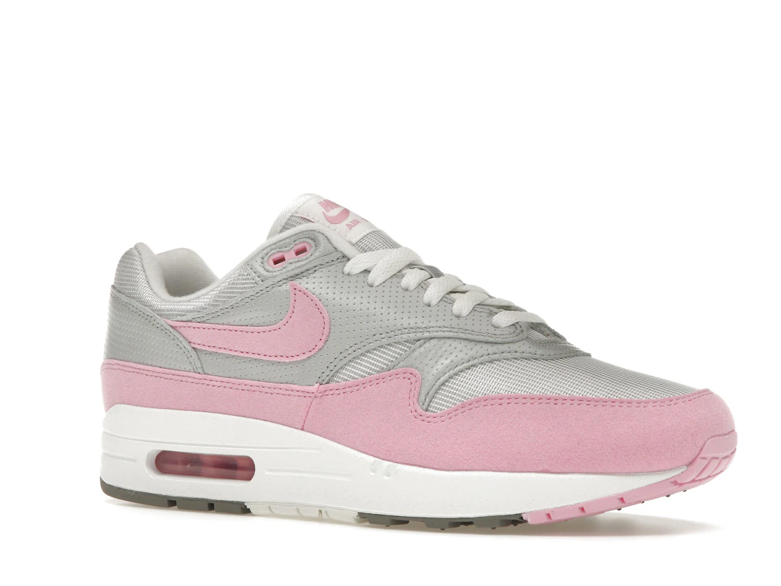 Vue 4 de Nike Air Max 1 '87 Metallic Platinum Pink Rise 