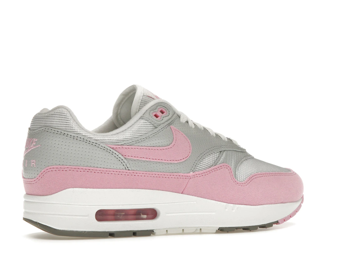 Vue 34 de Nike Air Max 1 '87 Metallic Platinum Pink Rise 