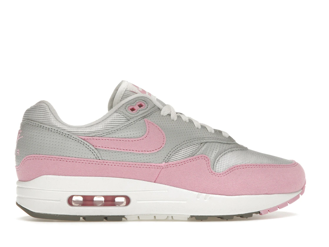 Vue 36 de Nike Air Max 1 '87 Metallic Platinum Pink Rise 