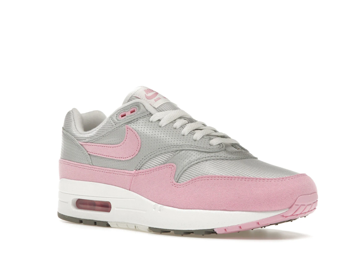 Vue 5 de Nike Air Max 1 '87 Metallic Platinum Pink Rise 