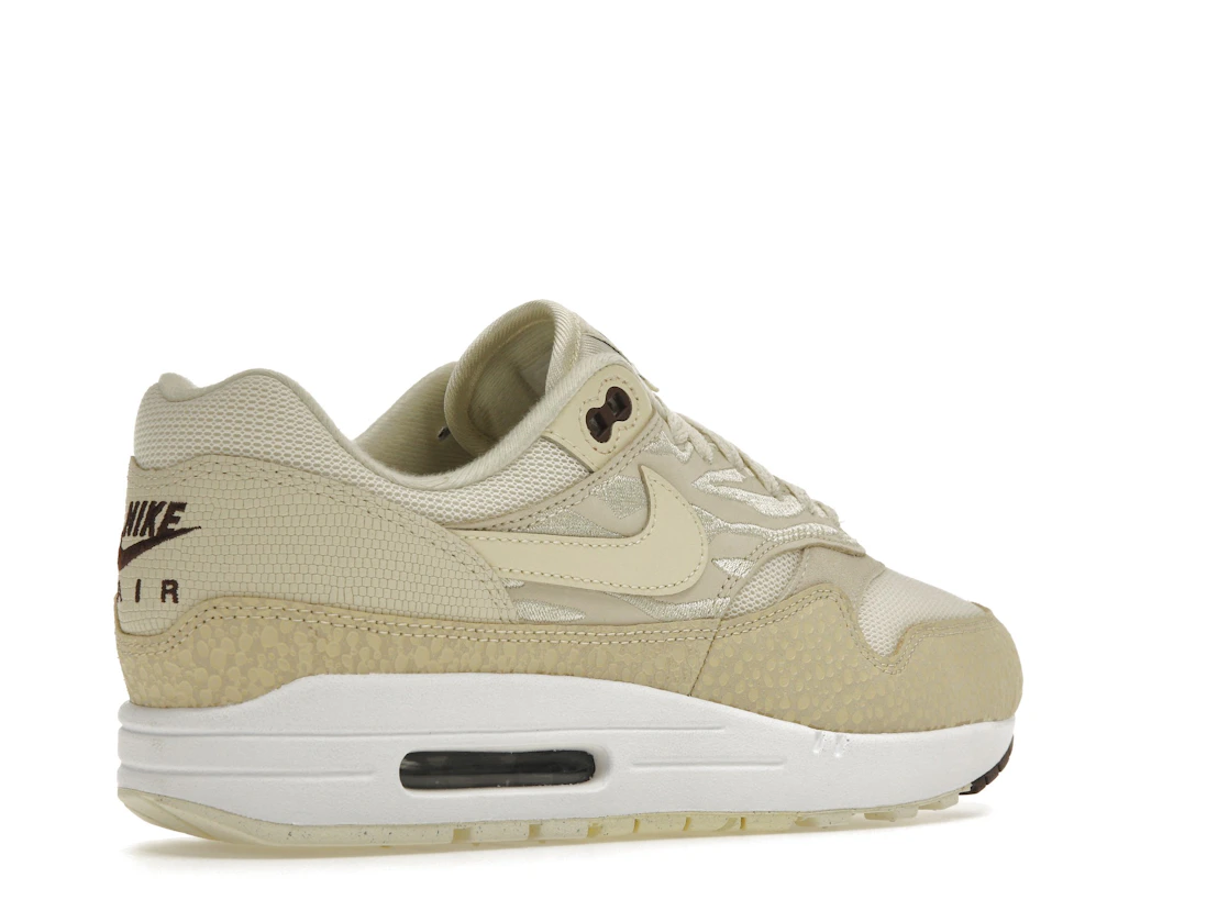 Vue 33 de Nike Air Max 1 '87 Safari Coconut Milk 