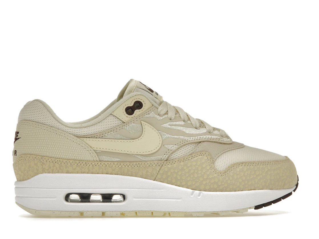 Vue 36 de Nike Air Max 1 '87 Safari Coconut Milk 