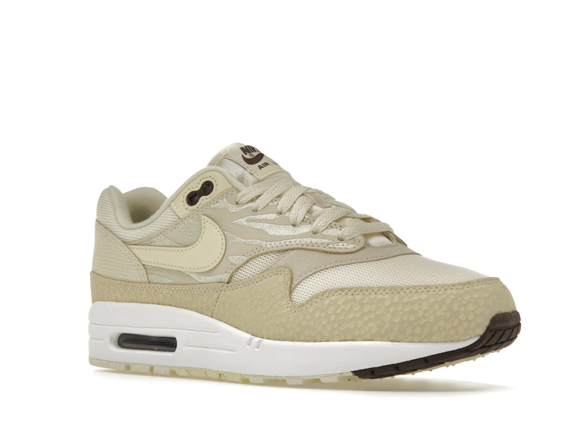 Vue 5 de Nike Air Max 1 '87 Safari Coconut Milk 