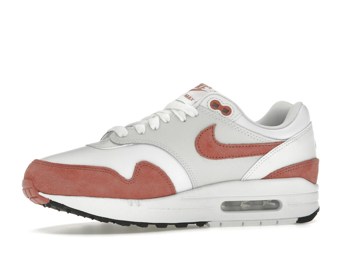 Vue 17 de Nike Air Max 1 '87 White Canyon Pink 