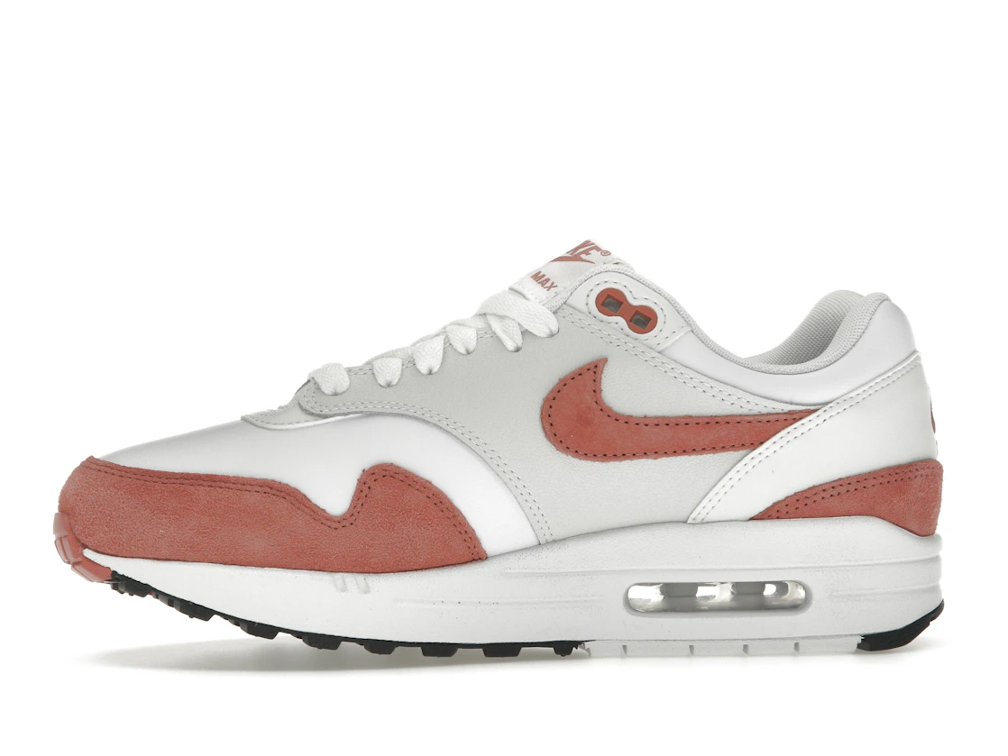 Vue 18 de Nike Air Max 1 '87 White Canyon Pink 