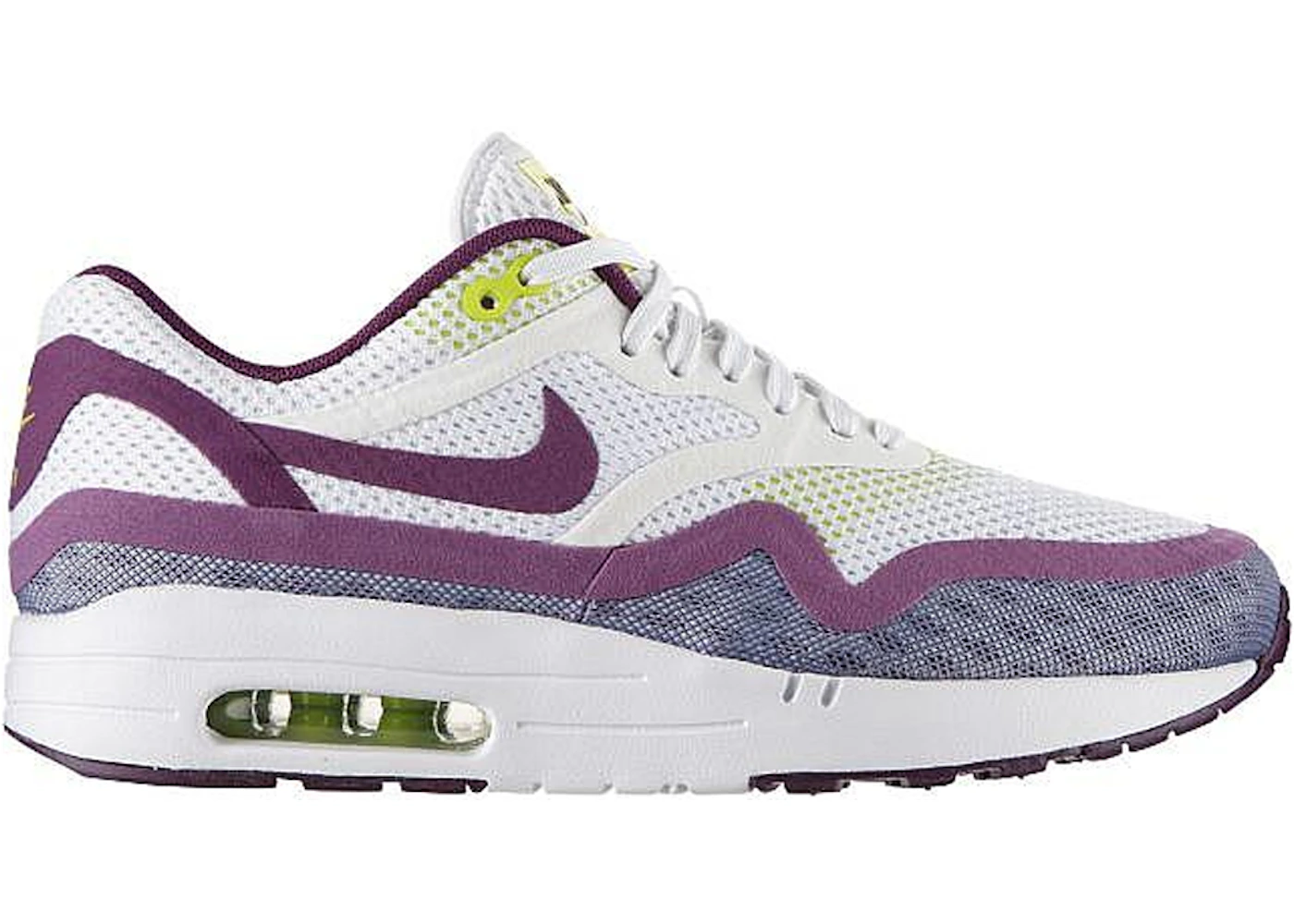 Nike Air Max 1 BR White Bright Grape Venom Green 