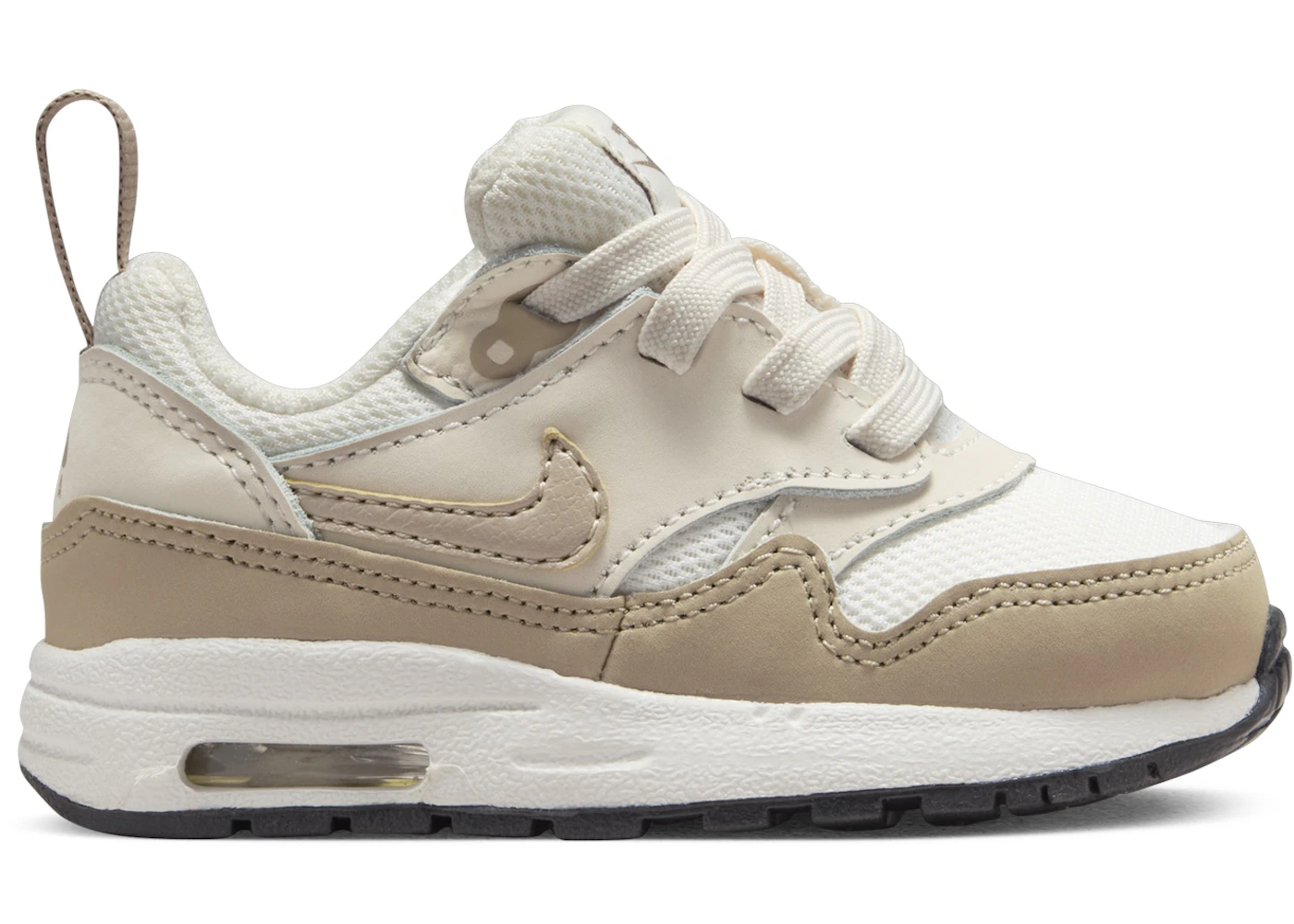 Nike Air Max 1 EasyOn Phantom Light Orewood Brown Black Khaki (I)