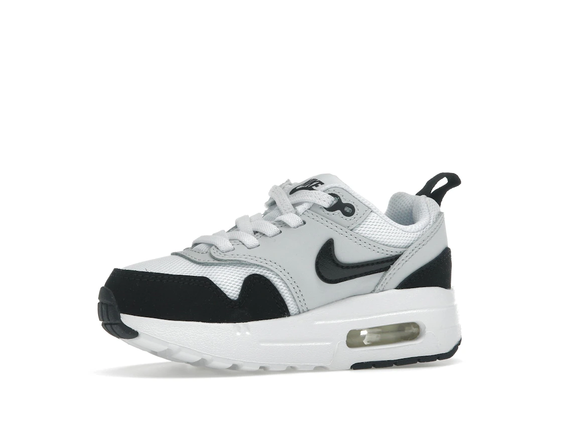 Vue 17 de Nike Air Max 1 EasyOn White Black (PS)