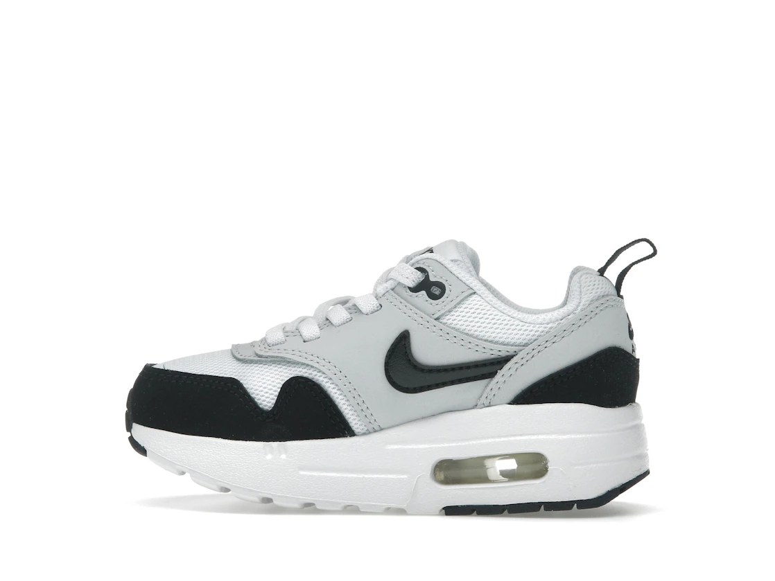 Vue 20 de Nike Air Max 1 EasyOn White Black (PS)