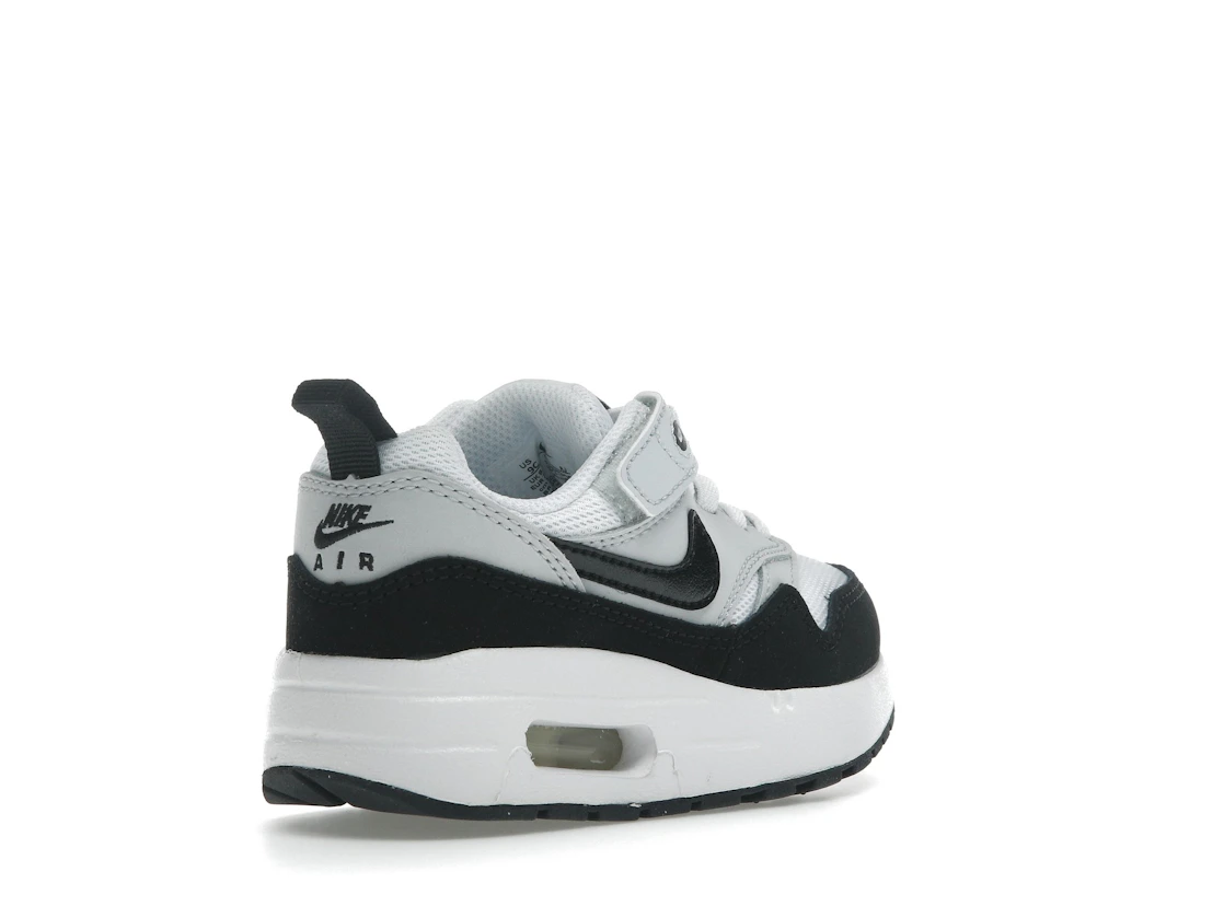 Vue 32 de Nike Air Max 1 EasyOn White Black (PS)